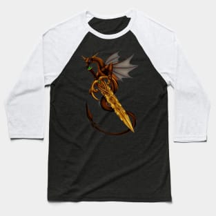 Dragon Dagger Baseball T-Shirt